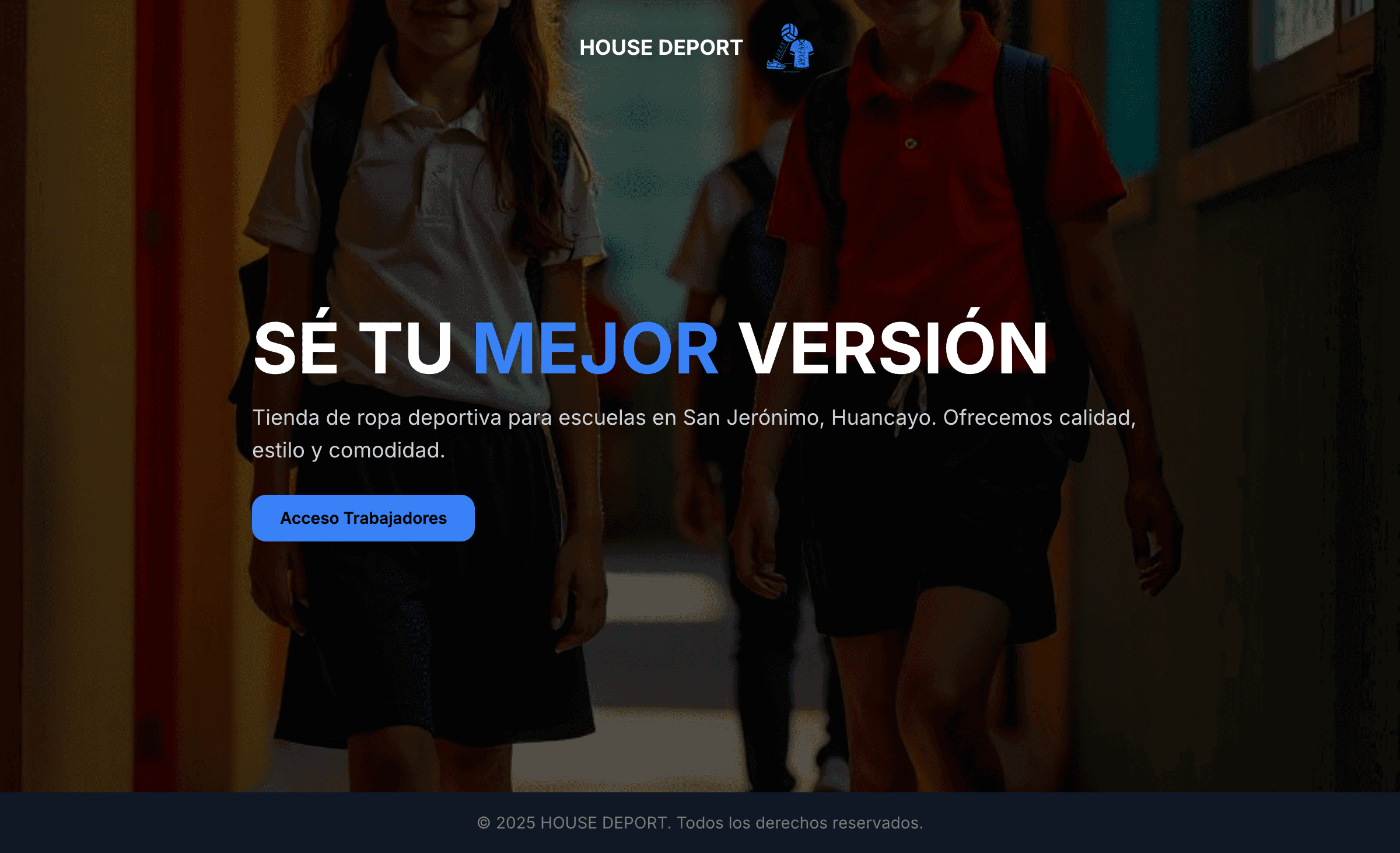 Sistema de gestión House Deport